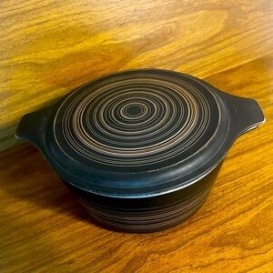 Vintage 1964 Pyrex Terra Lidded Casserole Dish